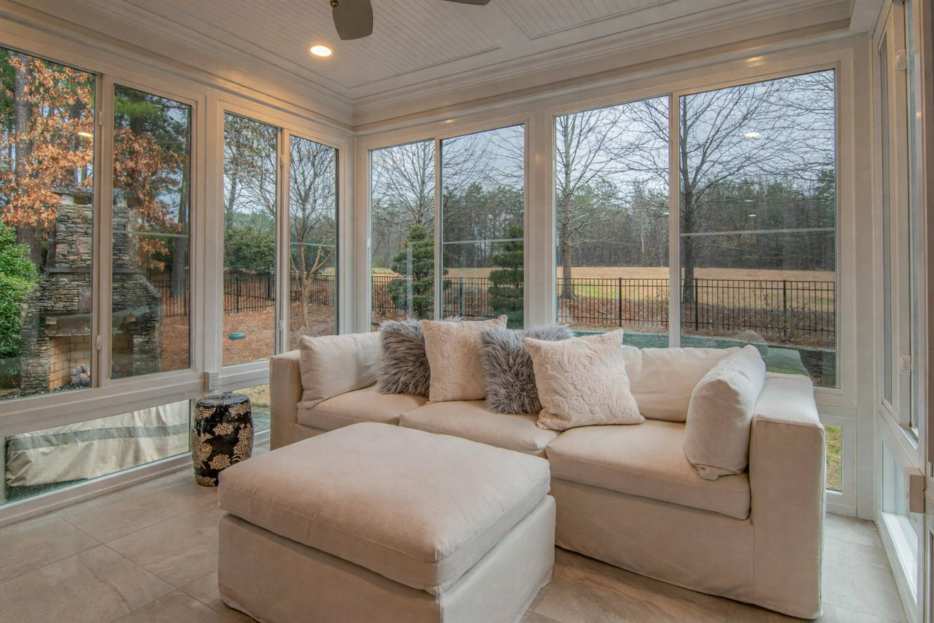 Custom sunroom addition built by Westminster Sunrooms & Patios in Westminster, CA
